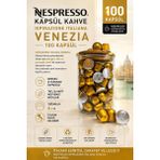 Nespresso Kapsül Kahve Venezia 100 Kapsül +Cam Saklama Kutu Hediyeli