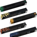 Nespresso Vanilla Eclair, Capriccio, Palermo Kazaar, Cape Town ve Volluto Decaf Kapsül Kahve 5X10'LU - 1 Adet - Cafe Crema