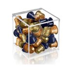 Nespresso View Cube Kapsül Saklama Kabı 50 Li - Açık Gri