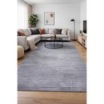 Nesrin JEL TABAN KAYMAZ MODERN GRİ DESENNLİ GÜZEL SALON KESME HALI YOLLUK