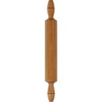 Ness Global Ahşap Sabit Antep Merdane 48 cm Büyük Boy Cilalı Ekstra Kalın