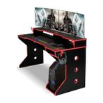 Nesse Atlantix Oyuncu Masası - Y: 85 cm D: 35 cm G: 120 cm - Siyah