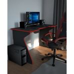 Nesse Shop Pro Oyuncu Gaming Masa Çalışma Masası - 120 x 60 x 74 cm - Siyah