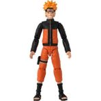 Nessi World 16 cm Bandai Naruto Anime Heroes Naruto Uzumaki Figür ve Aksesuar Seti