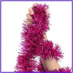 Nessi World 2 mt 6 cm Fuşya Parti için Sim Süs
