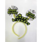 Nessi World Happy Birthday Neon Renk Doğum Günü Tacı 12 Adet