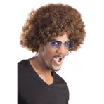 Nessi World Kahve Renk Kıvırcık Afro Bonus Peruk