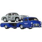 Nessi World Nessiworld Hot Wheels Team Transport Mercedes Benz 300 SL 55 Blaues Wund HRV48
