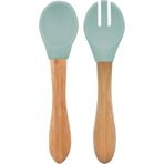 Nessi World Nessiworld Mama Kaşığı ve Çatal Seti River Green