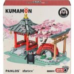 Nessi World P880011 537 Parça Panlos Kumamoto Ayısı ve Kiraz Çiçeği Parkı Blok Seti