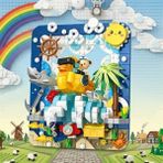 Nessi World P881503 Teddy Ayı Resim 417 Parça Block Oyuncak