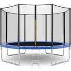 NessiWorld 366 cm (12 Ft) Güvenlik Fileli Trambolin Trp-89 - Renkli