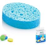 Nessiworld Bebek Banyo Süngeri Selülozik 020 Mavi - Çok Renkli