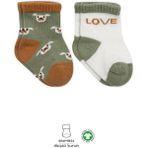 Nessiworld Bistyle Love Dog Penye Soket Çorap 2'li BS10118 Nil - Çok Renkli