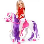 Nessiworld Jasmine Atlı Bebek BeyazPembe