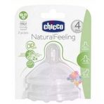 Nessiworld Naturalfeeling Biberon Emziği 4 Ay+ Akış Ayarlı 2li