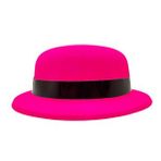 Nessiworld Neon Partisi Pembe Renk Melon Plastik Parti Şapkası