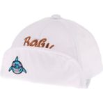 Nessiworld Nessiworld Kitti Bebe Erkek Şapka (1-3 Yaş) Y8110-09 Beyaz