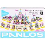 NessiWorld P633012 Panlos Tuğla Şehri 556 Parça Blok Seti -Vagon Life - Diğer