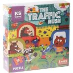 Nessiworld Prs 32702 The Traffic Rush Pre School Puzzle 12 Parça