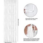 Nessiworld Soft Beyaz Renk Duvar Ve Kapı Perdesi İthal 100X200 Cm