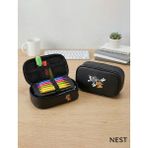 Nest Life Tom ve Jerry Karakterli Fermuarlı Suya Dayanıklı Siyah Kalemlik