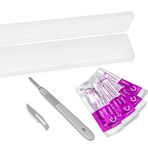 Nester Bistüri Tip El Sanat Bıçağı, Hobi El Aleti, (20 Adet Bıçak,1 Adet Uc, 1 Adet Saklama Kabı ile)