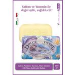 Nesti Dante Dolce Vivere Como Katı Sabun 250 gr | Safran ve Yasemin Özü | Ton Eşitleyici ve Nemlendirici | Banyo