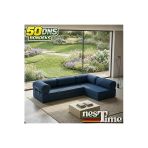Nestime Nestime® 300X200 Cm Açık Köşe Modüler Sünger Koltuk Takımı Lacivert