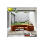 Nestime Nestime® 300X200 Cm Kapalı Köşe Modüler Sünger Koltuk Takımı Turuncu