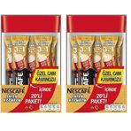 Nestlé Nescafe 3Ü1 Arada Sütlü Köpüklü 20Li Cam Kavanoz 2li paket