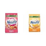 Nestle 400 gr Nesfit Kırmızı Meyveli Tam Tahıl ve Pirinç Gevreği + 400 gr Nesfit Ballı ve Bademli Tam Tahıl ve Pirinç Gevreği