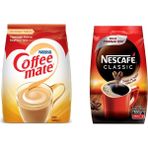 Nestle Coffee Mate Kahve Kreması 500 gr +Nescafe Classic 300 gr - 800 gr