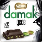 Nestle Damak Gece Antep Fıstıklı Bitter Çikolata Kare 60 gr x 12