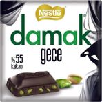 Nestle Damak Gece Antep Fıstıklı Bitter Çikolata Kare 60 gr x 6