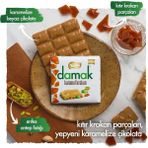 Nestle Damak Karamel Krokan Antep Fıstıklı Çikolata Kare 60 gr x 6