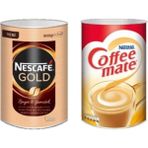 Nestle Nescafe Gold 900 gr Teneke Kutu + Coffee Mate 2 kg Teneke Kutu - 1 Adet - Öğütülmüş