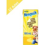 Nestle Nestlé Nesquik Muzlu Süt 180 ml x 12 Adet - Eğlenceli ve Besleyici Muz Lezzeti