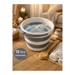 Nesto Home 12 Litre Katlanabilir Kova Taşınabilir Katlanır Temizlik Kovası