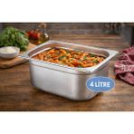 Net Çelik Gastronom Küvet 1/2-65 4 Litre