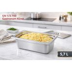 Net Çelik Gastronom Küvet Gn 1/3-150 - 32,5 x 26,5 cm