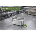 Net Çelik Gastronom Küvet Gn 1/4-150
