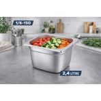 Net Çelik Gastronom Küvet Gn 1/6-150