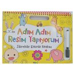 Net Çocuk Yayınları Adım Resim Yapıyorum Eğitici Bebek Kitabı