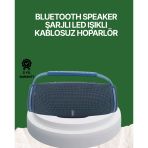 Net Stereo Ses Sunan Ipx5 Su Geçirmez Bluetooth Hoparlör Mir20408345