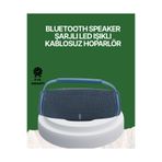 Net Stereo Ses Sunan IPX5 Su Geçirmez Bluetooth Hoparlör UCZZZBOMBOX3PROMAVİ-2