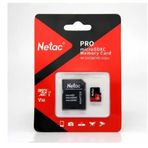 Netac NT02P500PRO-256G-R90 256 GB MicroSDXC V30/A1/C10 100 MB/s SD Adapter Kart Bellek