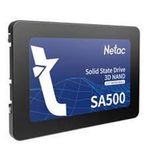 Netac SA500 NT01SA500-128-S3X 2.5 inç 128 GB 500-400 MB/S Sata3 NAND R/W SSD