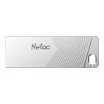 Netac Um1 Usb3.2 64GB Flash Bellek - 64 GB - Metalik Gri