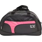 NETAKS Las Vegas Polo Club Unisex Siyah Pembe Spor Çantası büyük